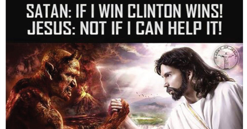 Satan clinton Satan clinton